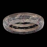 Люстра Венеция Кольцо №8 розовая в Саратове