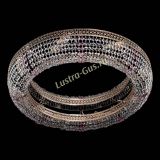 Люстра Венеция Кольцо №8 розовая в Саратове