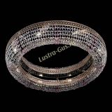 Люстра Венеция Кольцо №8 розовая в Саратове