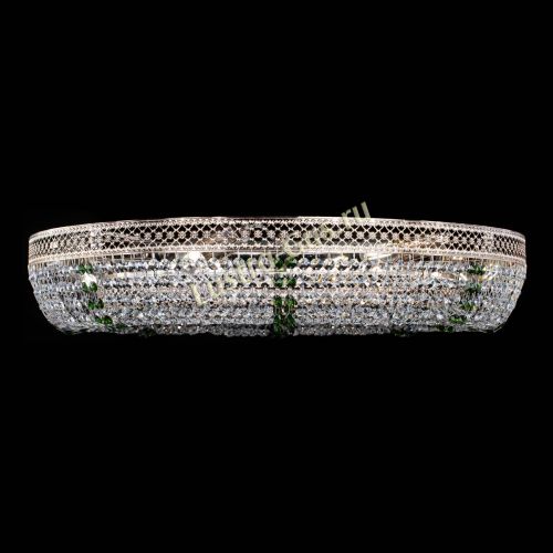 Люстра Венеция Кольцо №8 зеленое в Саратове Гусь Хрустальный