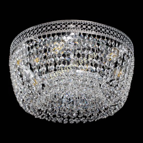 Люстра Венеция Кольцо конус 400 мм в Саратове Гусь Хрустальный