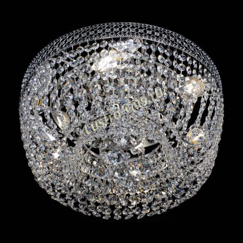 Люстра Венеция Кольцо конус 400 мм в Саратове Гусь Хрустальный