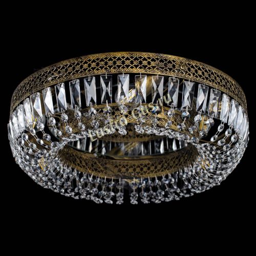 Люстра Венеция Кольцо пластинка под бронзу в Саратове Гусь Хрустальный