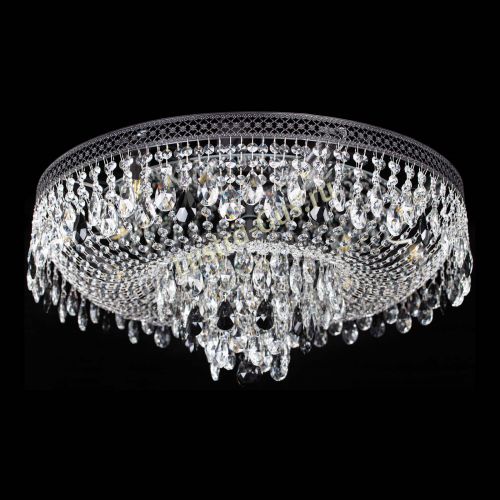 Люстра Венеция Кольцо Черная №8 черная в Саратове Гусь Хрустальный