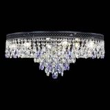 Люстра Венеция Кольцо Черная №8 фиолетовая в Саратове