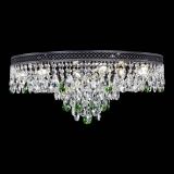 Люстра Венеция Кольцо Черная №8 зеленая в Саратове