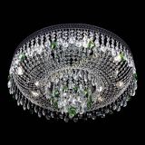 Люстра Венеция Кольцо Черная №8 зеленая в Саратове