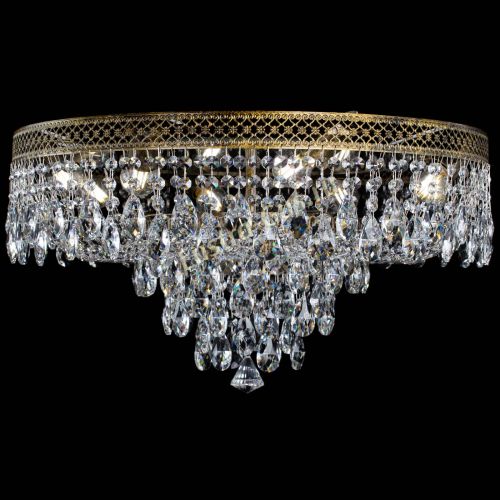 Люстра Венеция Кольцо журавлик №8 под бронзу в Саратове Гусь Хрустальный