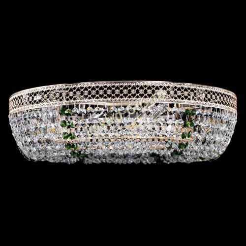 Люстра Венеция Кольцо зеленая в Саратове Гусь Хрустальный