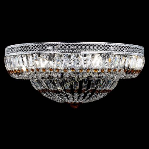 Люстра Венеция Купол пластинка 600 Чайная в Саратове Гусь Хрустальный