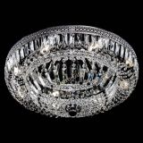 Люстра Венеция Купол пластинка 600 Черная в Саратове