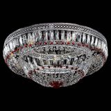 Люстра Венеция Купол пластинка 600 Красная в Саратове