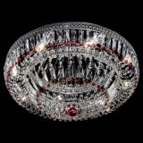 Люстра Венеция Купол пластинка 600 Красная в Саратове