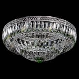 Люстра Венеция Купол пластинка 600 Зеленая в Саратове