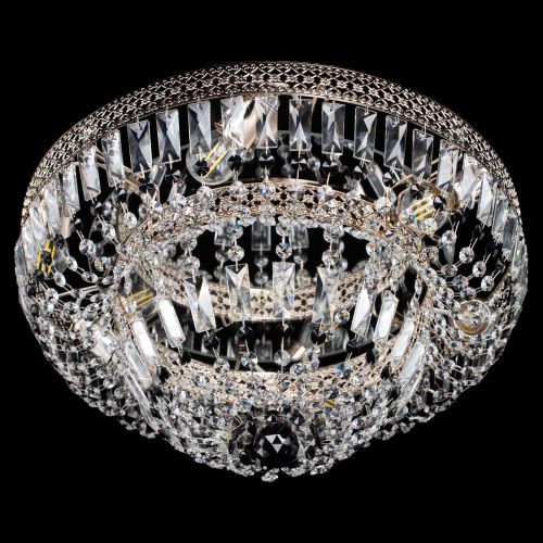 Люстра Венеция Купол пластинка Черная в Саратове Гусь Хрустальный