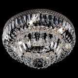 Люстра Венеция Купол пластинка Черная в Саратове