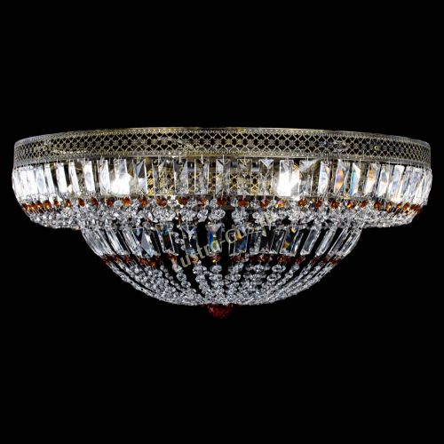 Люстра Венеция Купол пластинка под бронзу Чайная в Саратове Гусь Хрустальный