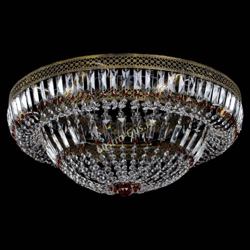 Люстра Венеция Купол пластинка под бронзу Чайная в Саратове Гусь Хрустальный