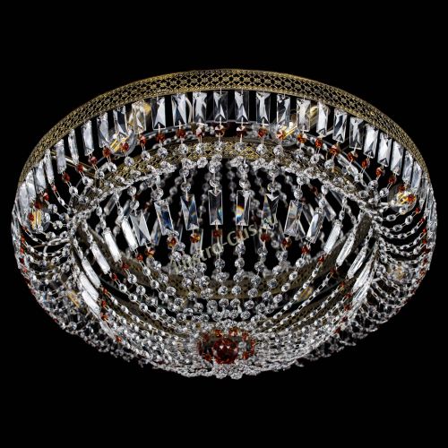 Люстра Венеция Купол пластинка под бронзу Чайная в Саратове Гусь Хрустальный