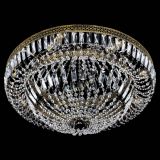 Люстра Венеция Купол пластинка под бронзу Черная в Саратове