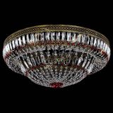Люстра Венеция Купол пластинка под бронзу Красная в Саратове