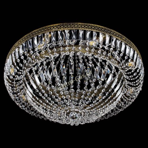 Люстра Венеция Купол пластинка под бронзу в Саратове Гусь Хрустальный