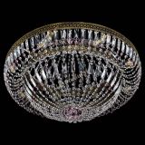 Люстра Венеция Купол пластинка под бронзу Розовая в Саратове