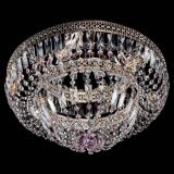 Люстра Венеция Купол пластинка Розовая в Саратове