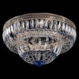 Люстра Венеция Купол пластинка Синяя в Саратове