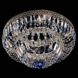 Люстра Венеция Купол пластинка Синяя в Саратове