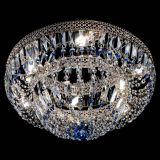 Люстра Венеция Купол пластинка Синяя в Саратове