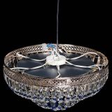 Люстра Венеция Купол пластинка Синяя в Саратове