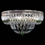 Люстра Венеция Купол пластинка Зеленая в Саратове