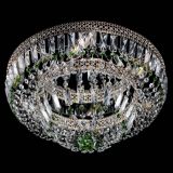 Люстра Венеция Купол пластинка Зеленая в Саратове