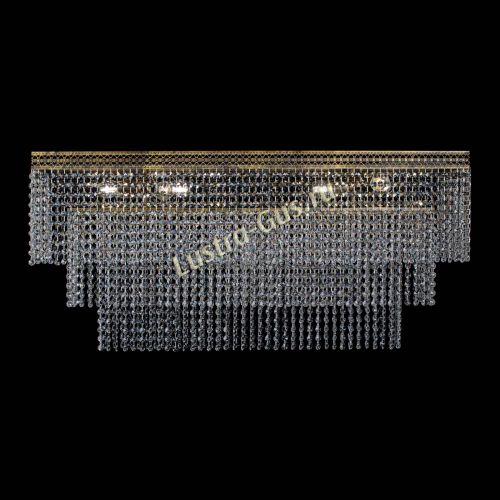 Люстра Прямоугольник Венеция №8 под бронзу в Саратове Гусь Хрустальный