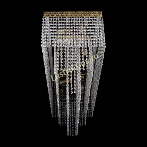 Люстра Прямоугольник Венеция №8 под бронзу в Саратове Гусь Хрустальный