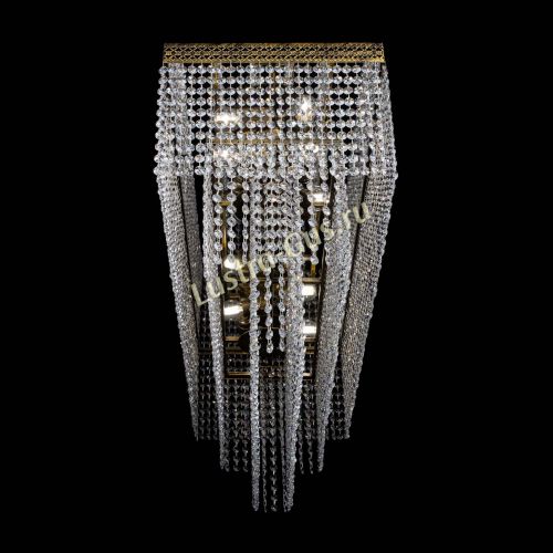 Люстра Прямоугольник Венеция №8 под бронзу в Саратове Гусь Хрустальный