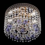 Люстра Венеция шар №2 фиолетовая в Саратове