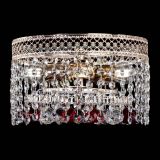 Люстра Венеция шар №2 красная в Саратове