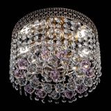 Люстра Венеция шар №2 розовая в Саратове