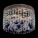 Люстра Венеция шар №2 синяя в Саратове