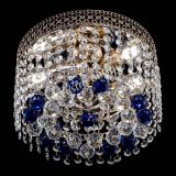 Люстра Венеция шар №2 синяя в Саратове