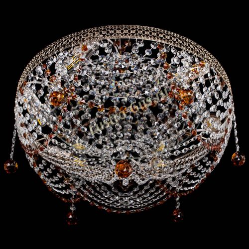 Люстра Венеция Жасмин чайная в Саратове Гусь Хрустальный