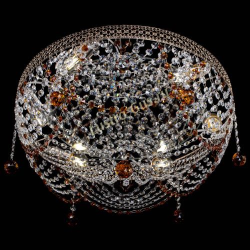 Люстра Венеция Жасмин чайная в Саратове Гусь Хрустальный