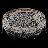 Люстра Венеция Жасмин черная в Саратове