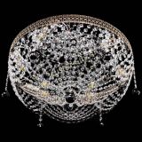 Люстра Венеция Жасмин черная в Саратове