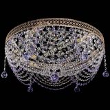 Люстра Венеция Жасмин фиолетовая в Саратове