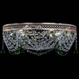 Люстра Венеция Жасмин зеленая в Саратове