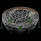 Люстра Венеция Жасмин зеленая в Саратове