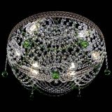 Люстра Венеция Жасмин зеленая в Саратове